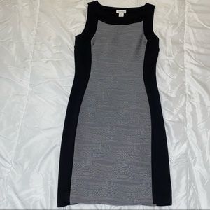 CALVIN KLEIN TEXTURED FORMAL BODYCON DRESS